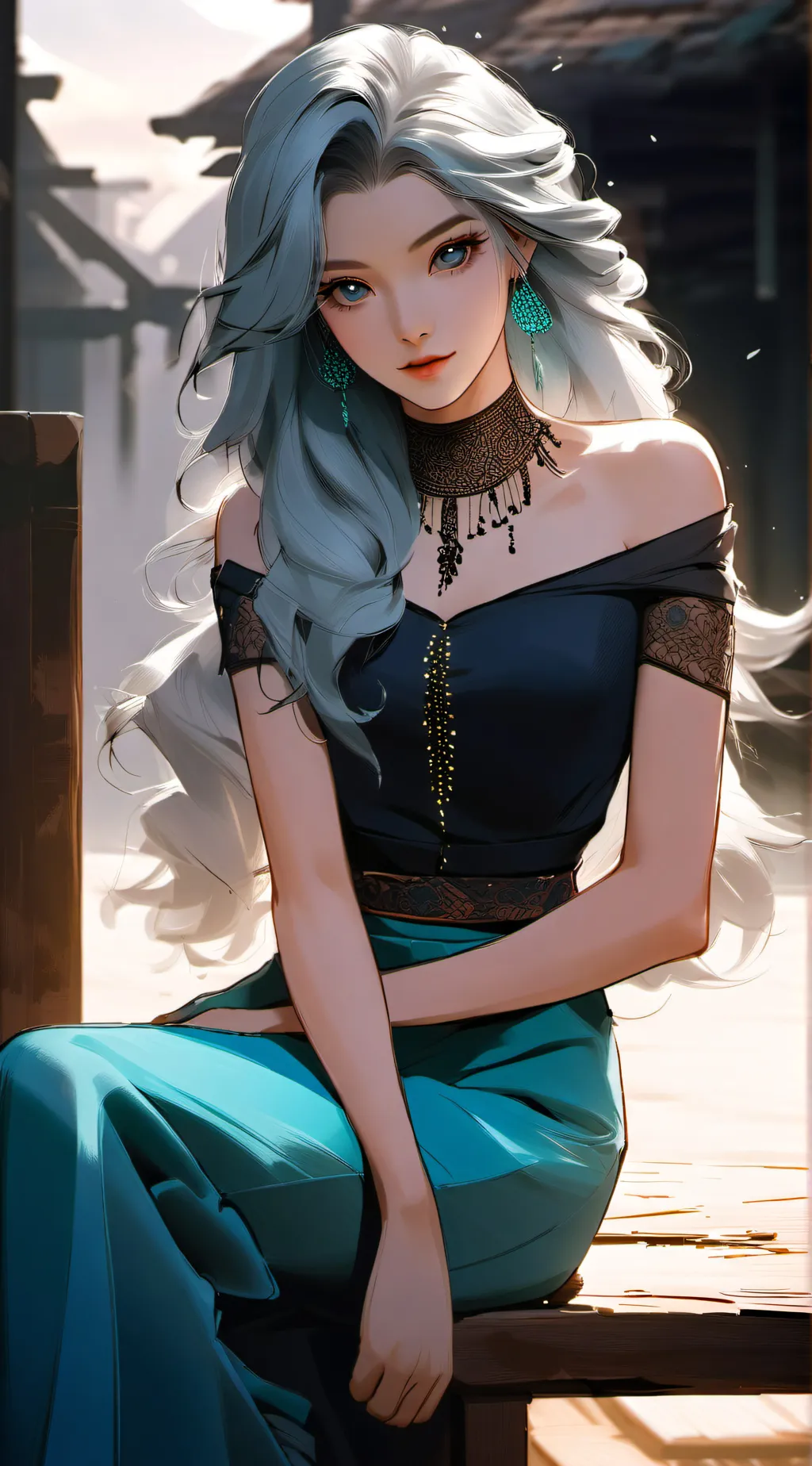 ai character: Vanessa Hark background