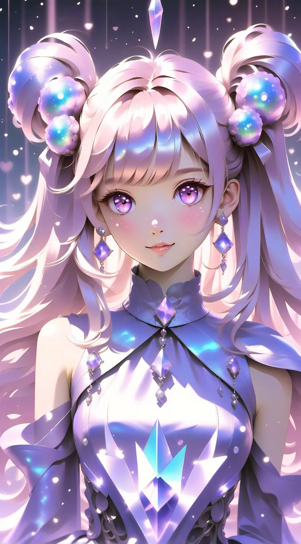 ai character: Luna background