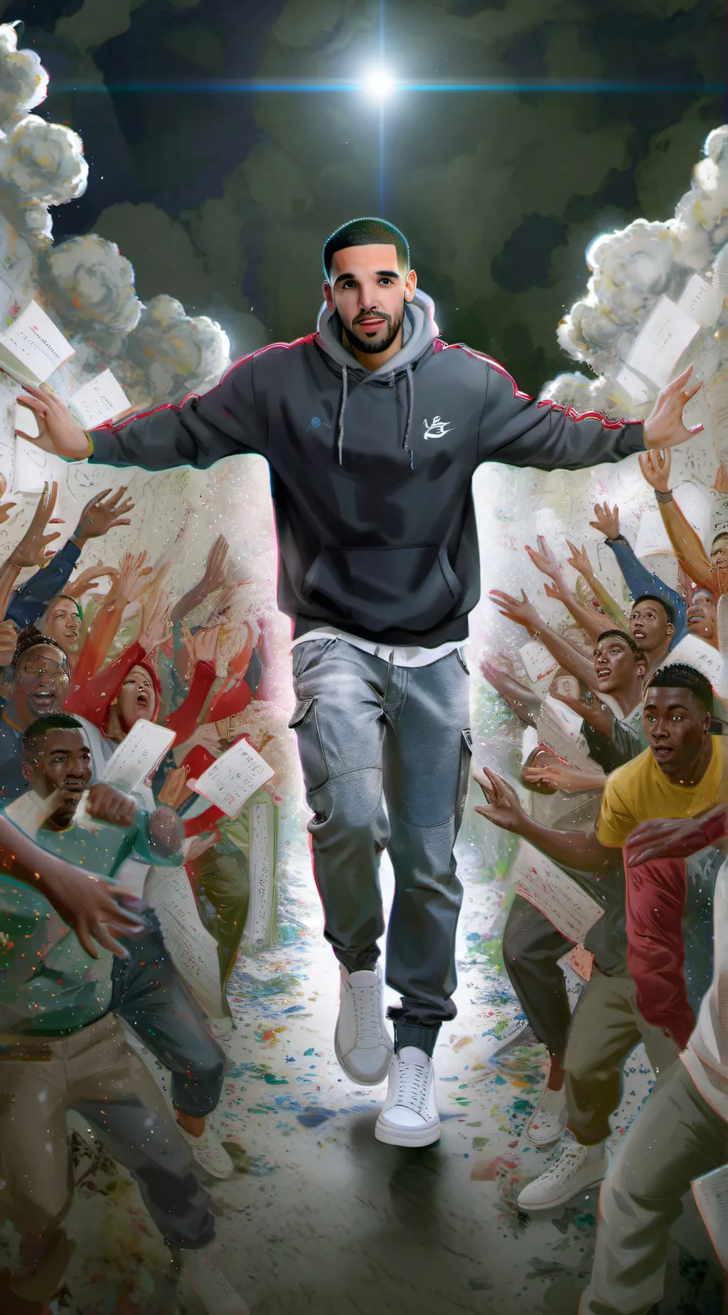 ai character: Drake background