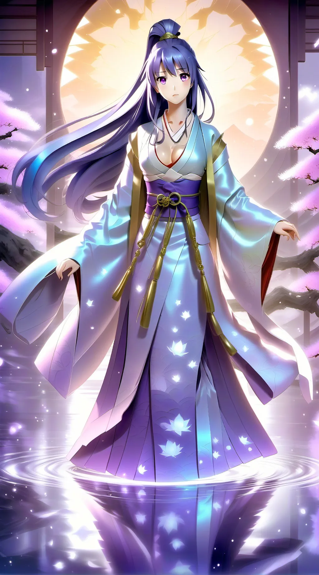 ai character: Miya Asama background