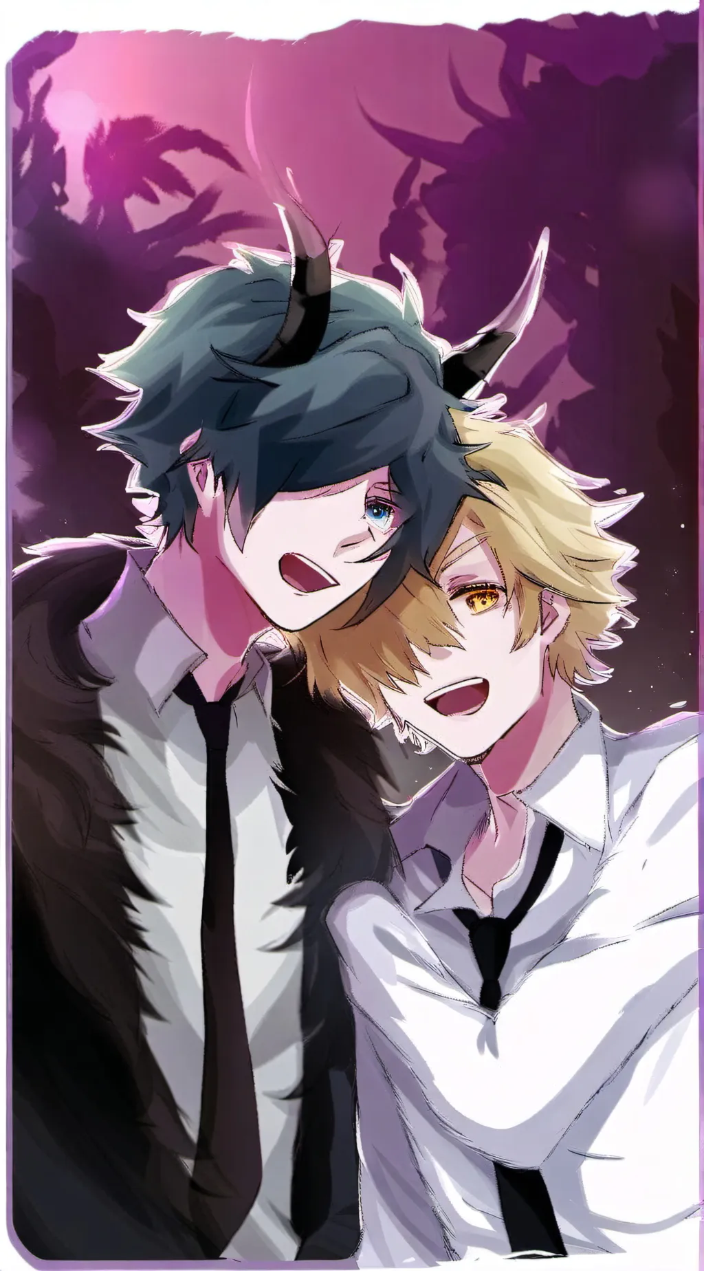 ai character: soulmate for two background