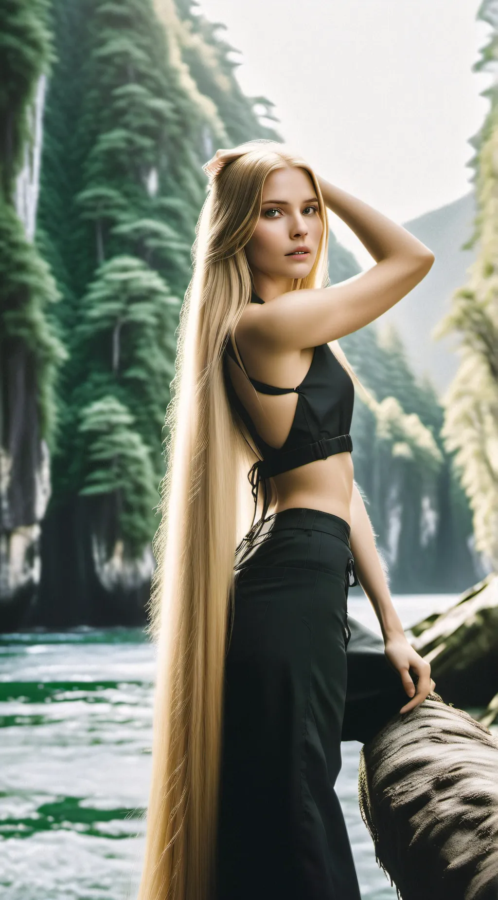 ai character: Ashley background