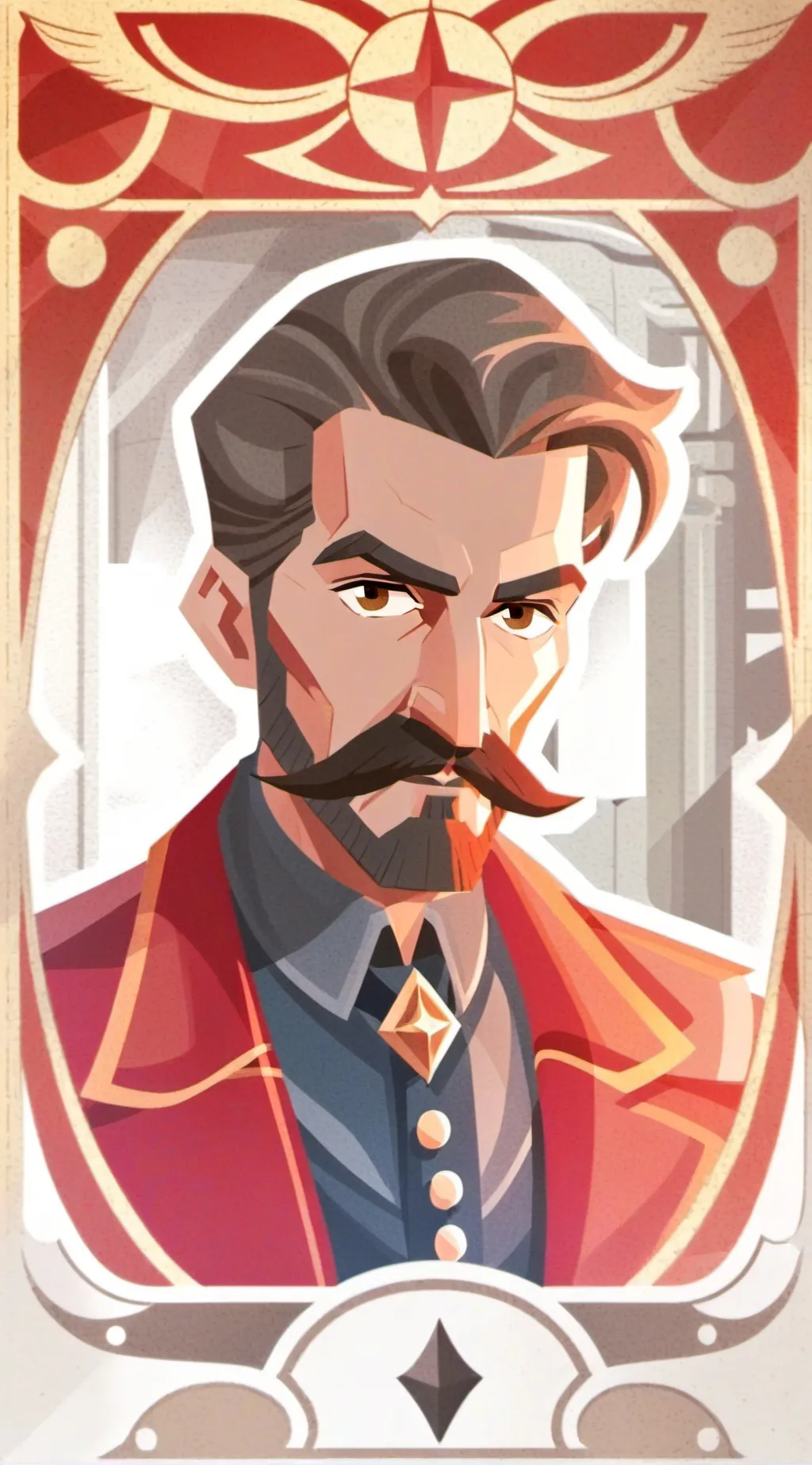 ai character: Arnold Mayner background