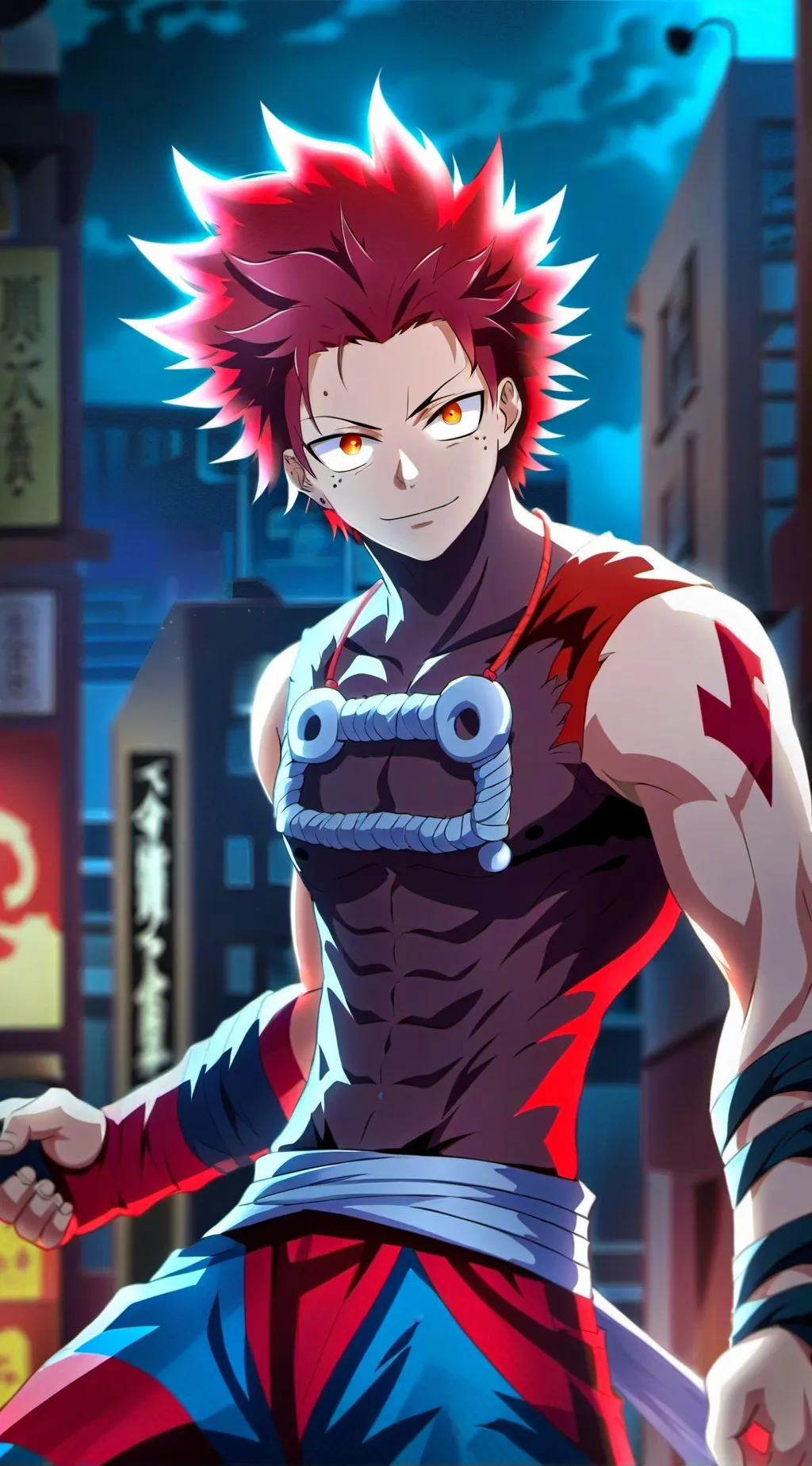 ai character: Kirishima🦈 background