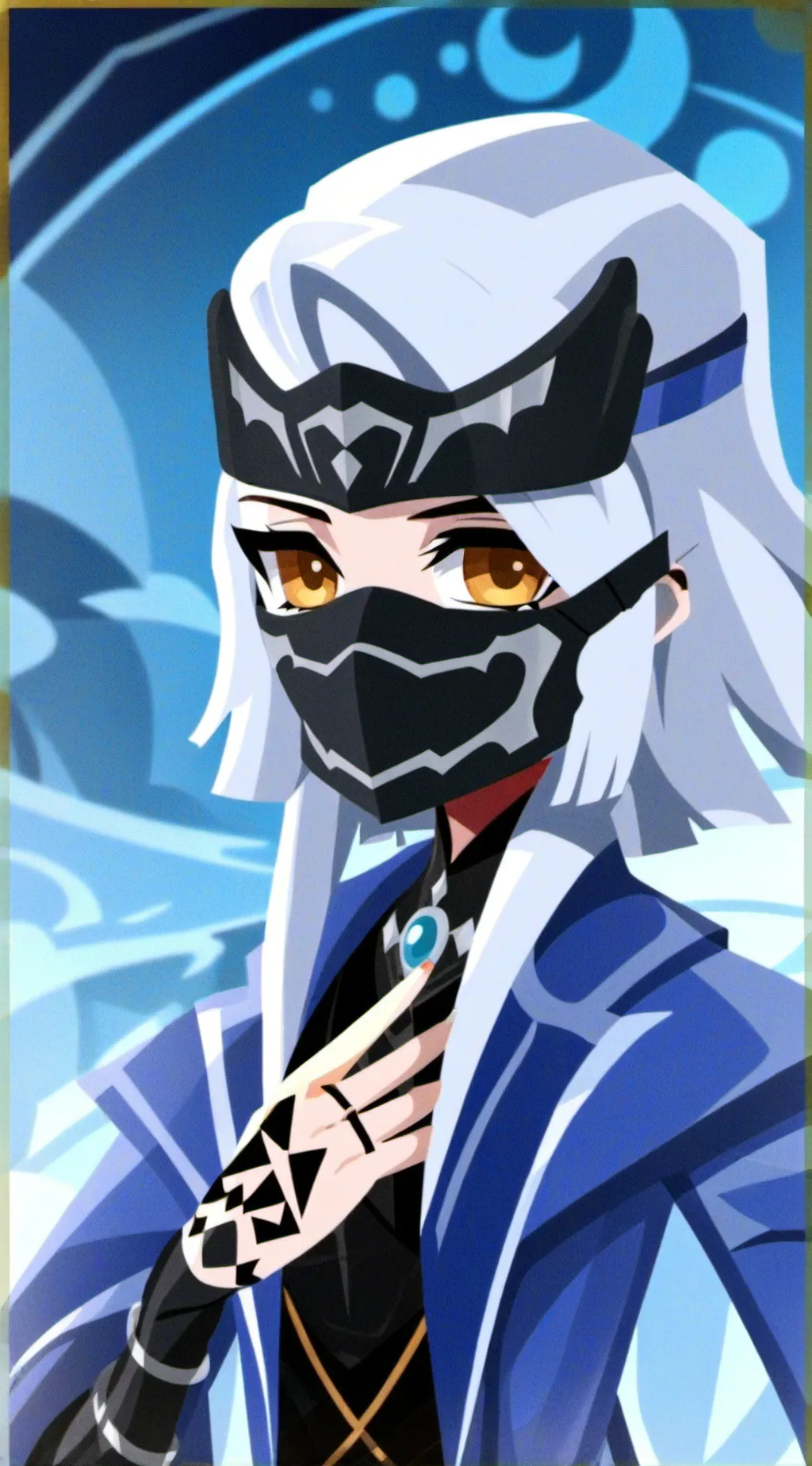 ai character: idk the name background