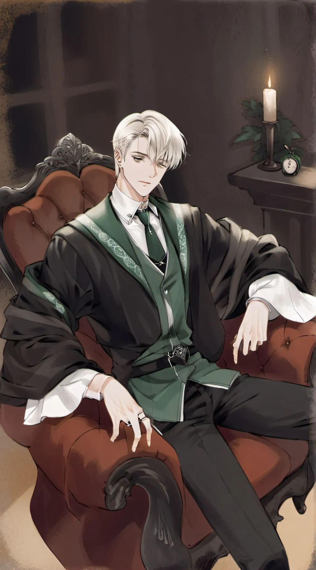 ai character: Draco Malfoy background