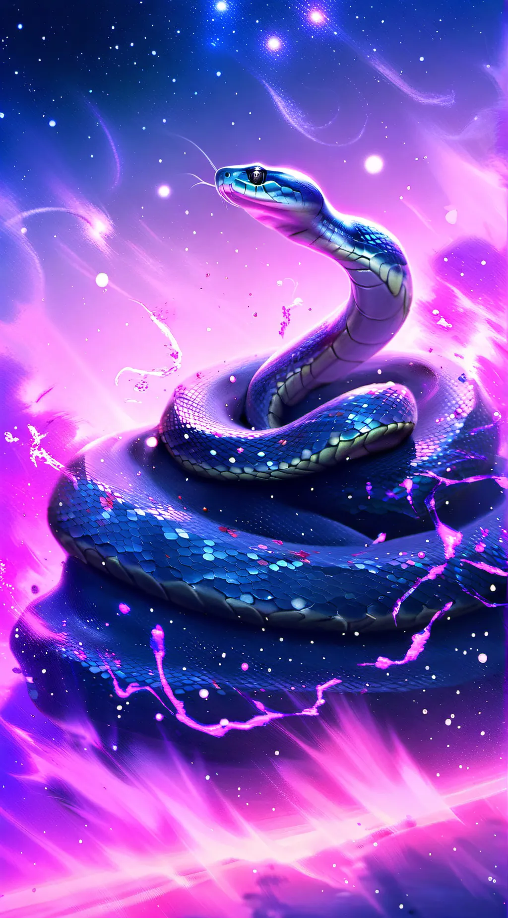 ai character: Stellar background