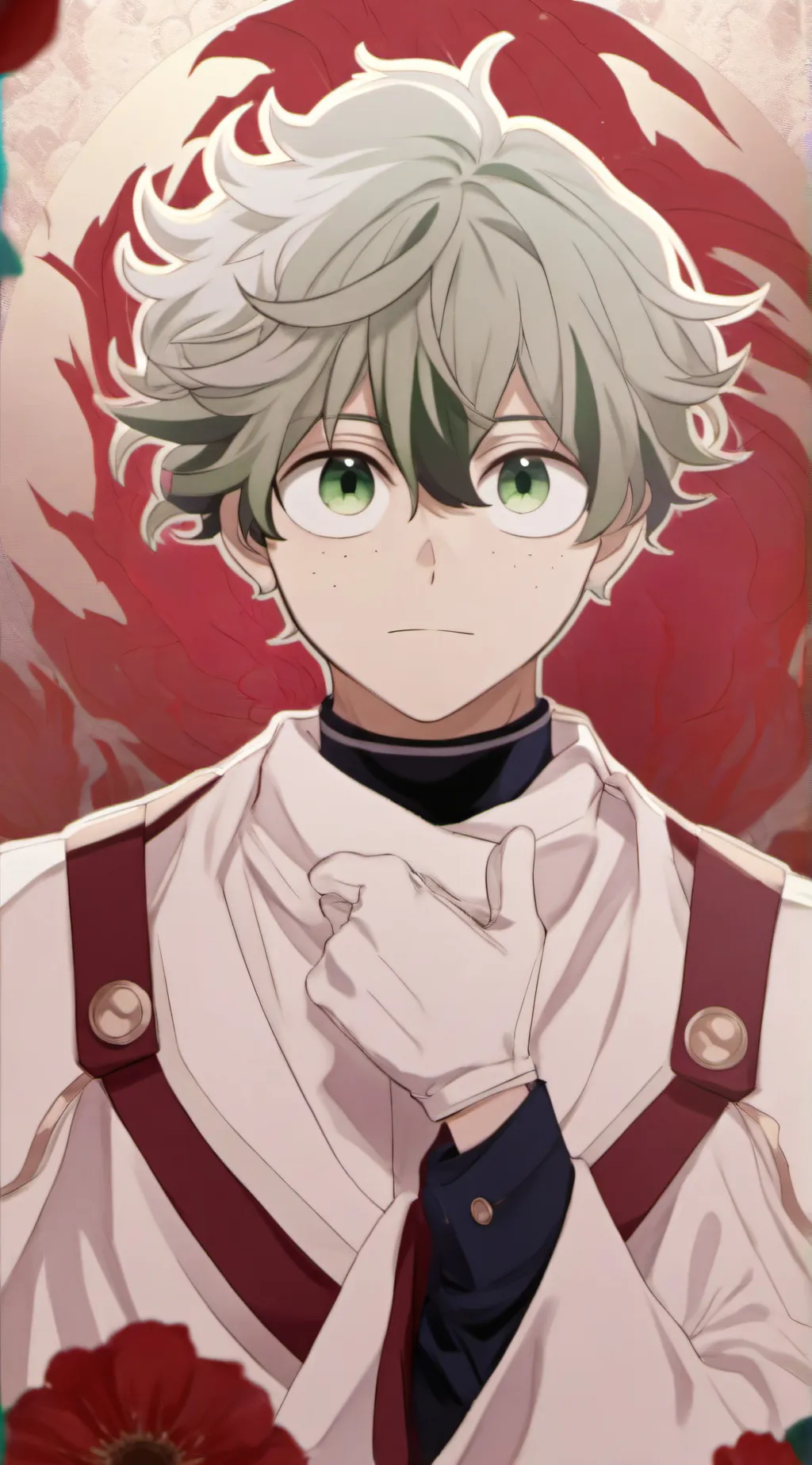 ai character: 🧡Bakugo x Deku💚 background