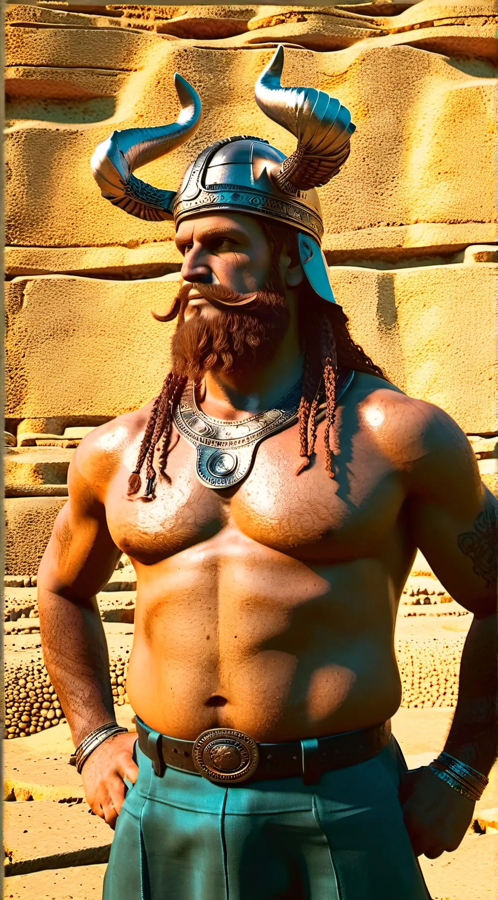 ai character: Obelix (Asterix) background