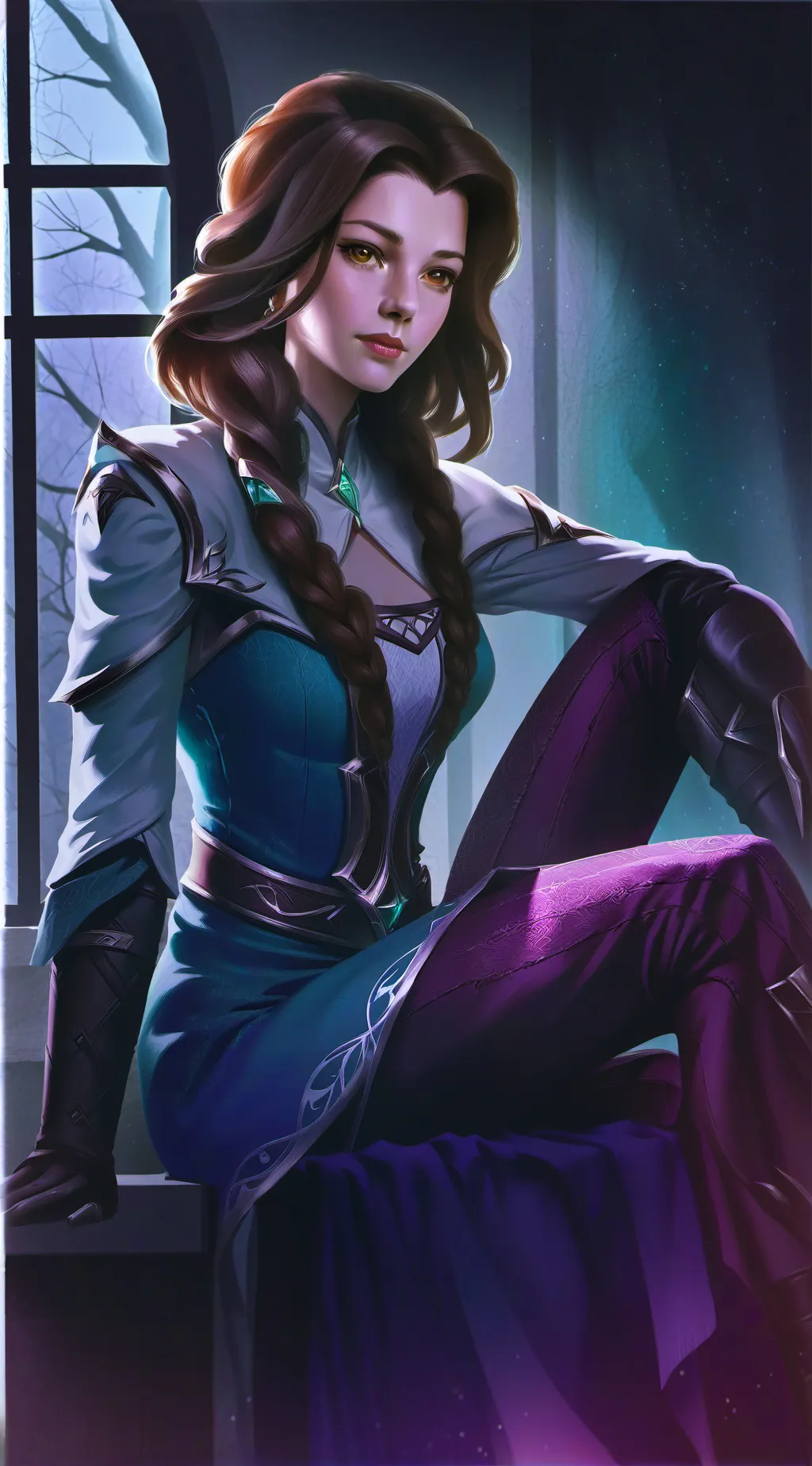 ai character: Kalina  background