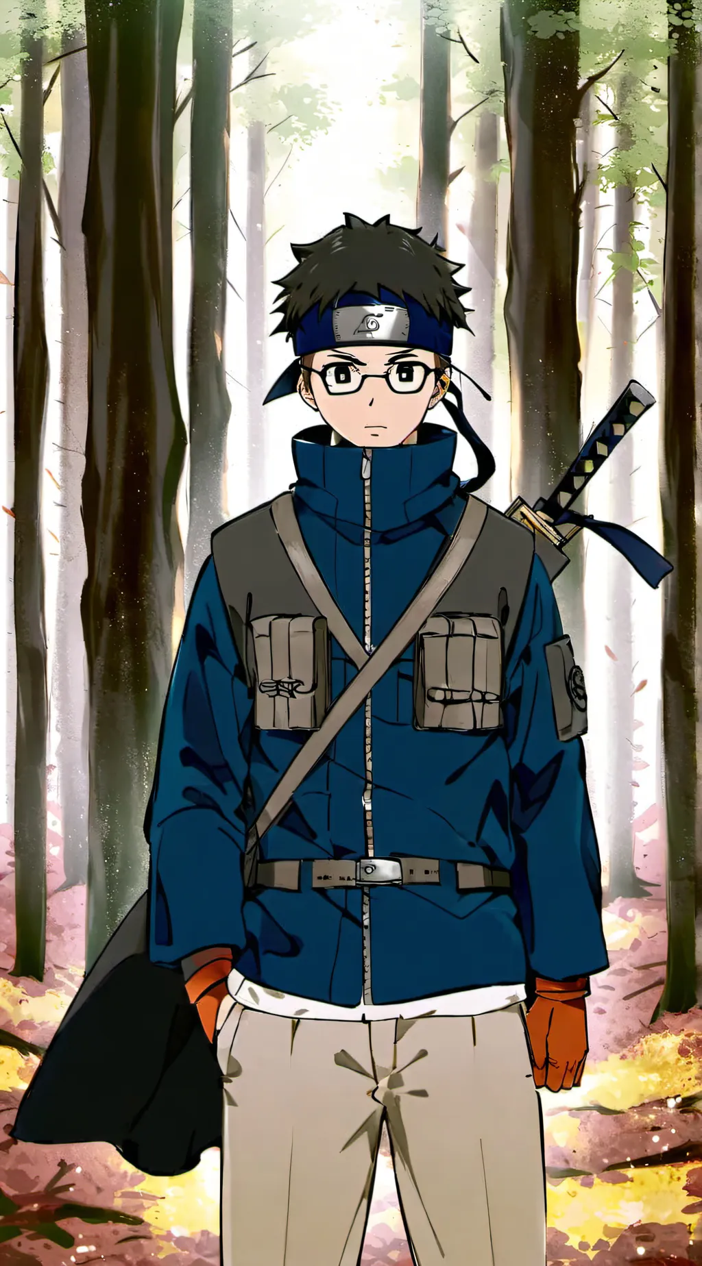 ai character: Shino Aburame background