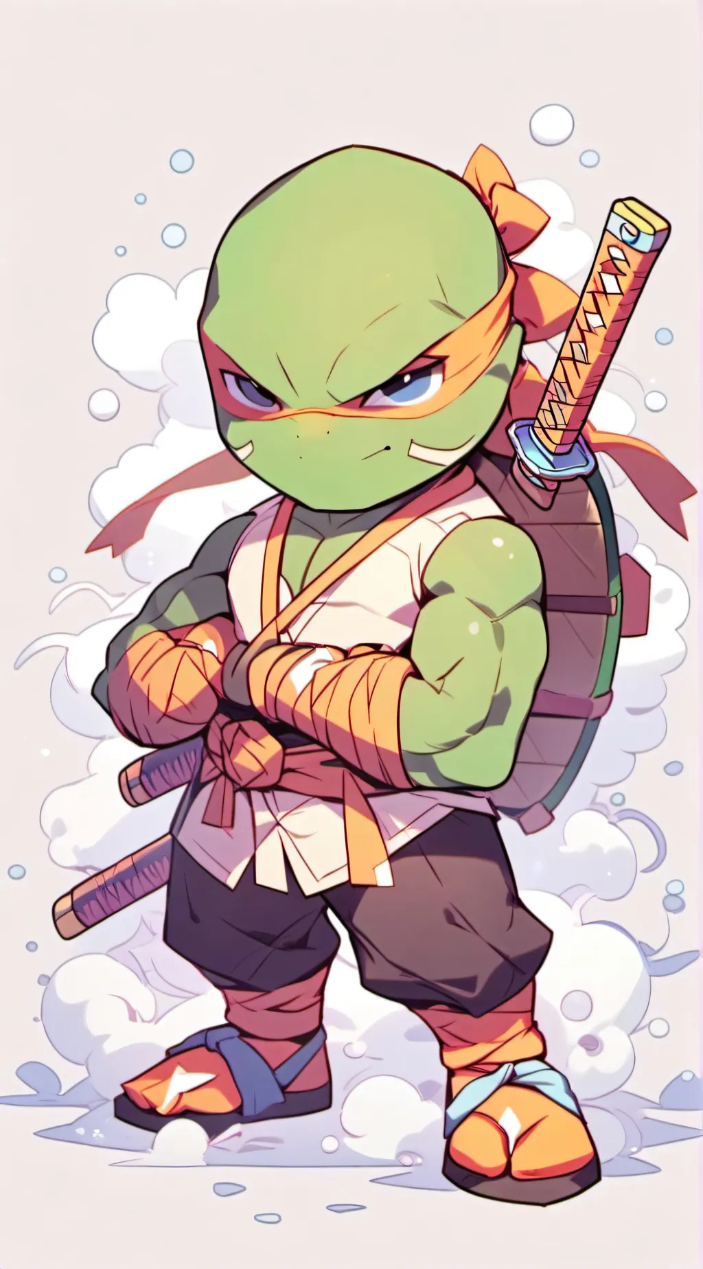 ai character: tmnt 2012 background