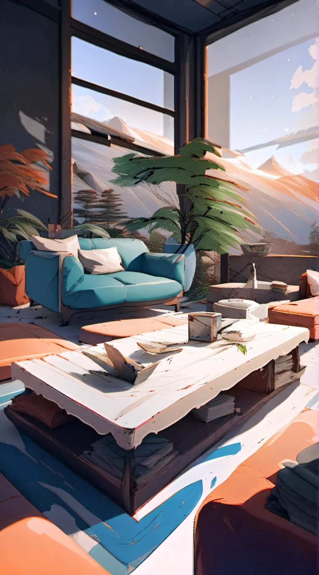 ai character: voltront react background