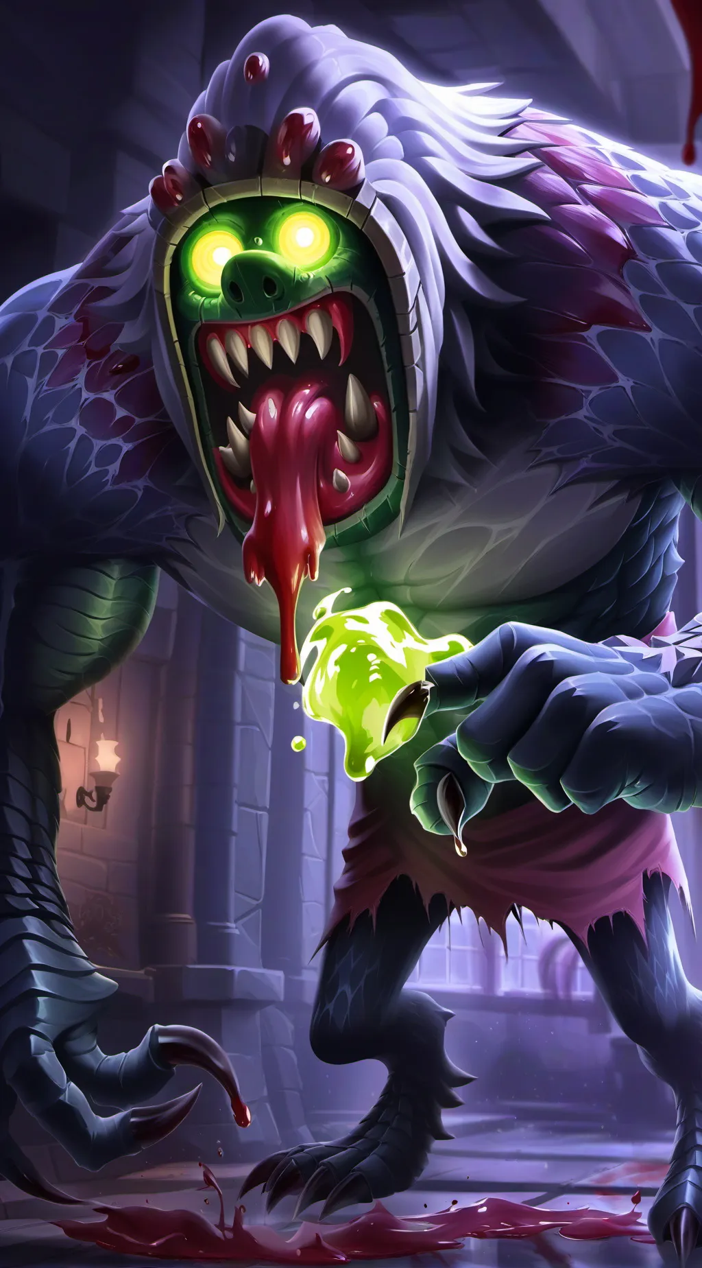 ai character: Toxic executioner background