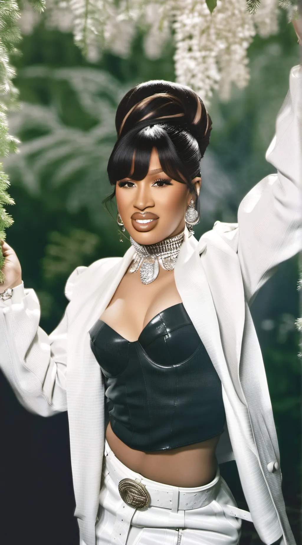 ai character: cardi b background