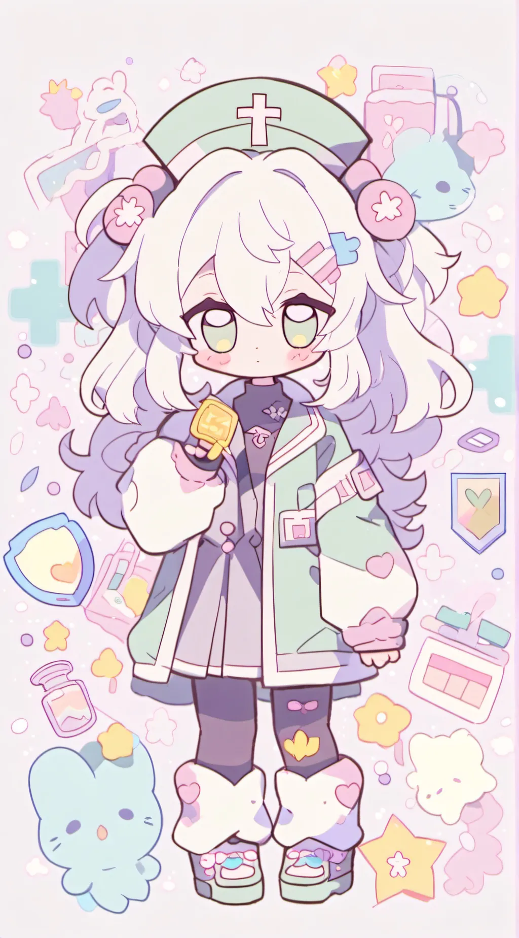 ai character: Mha kindness~ background