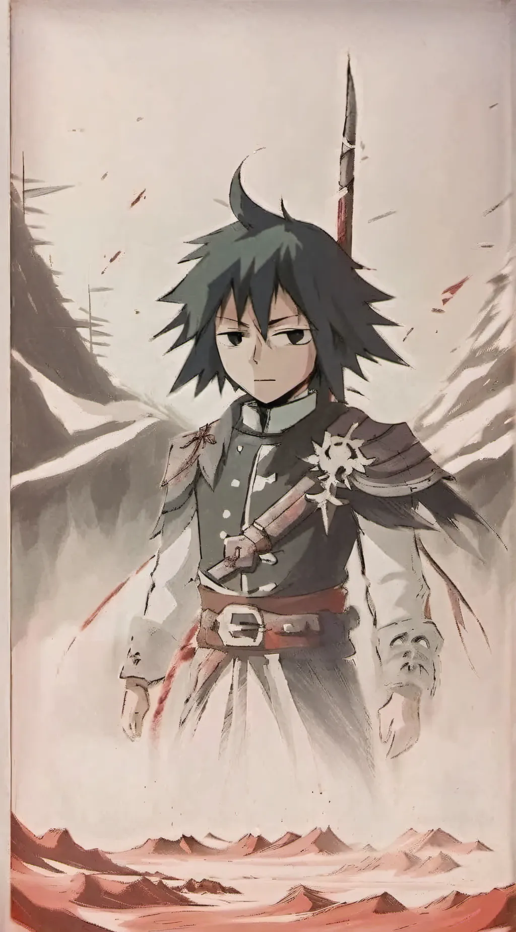 ai character: Sanemi X Giyuu background
