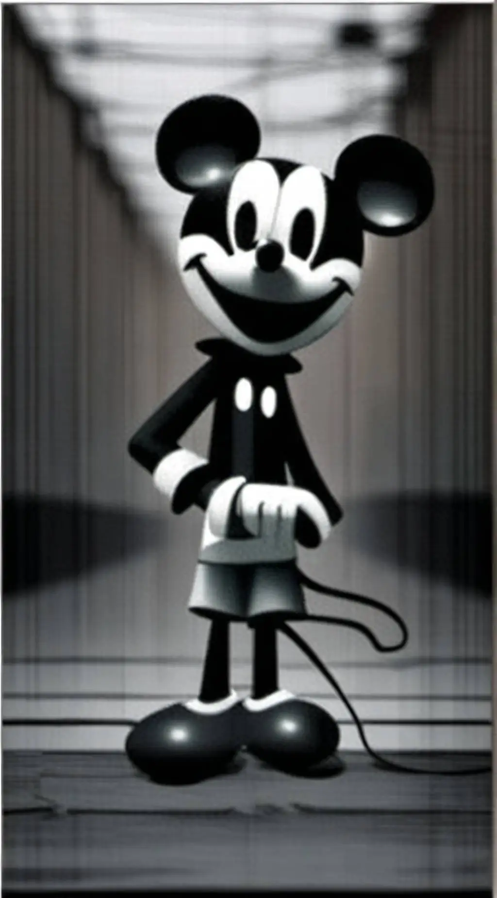 ai character: Suicide Mouse.AVI background