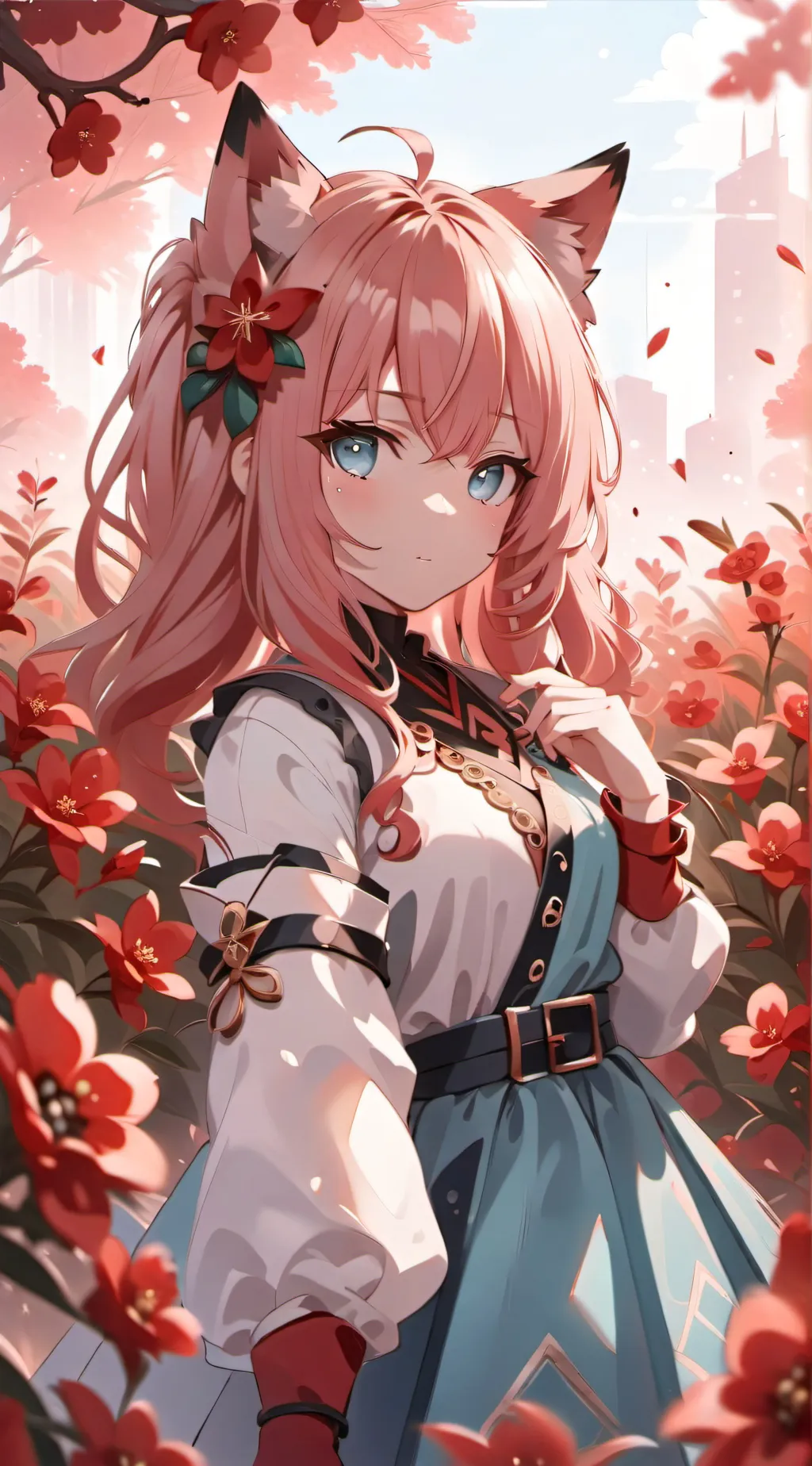 ai character: Kensley  background