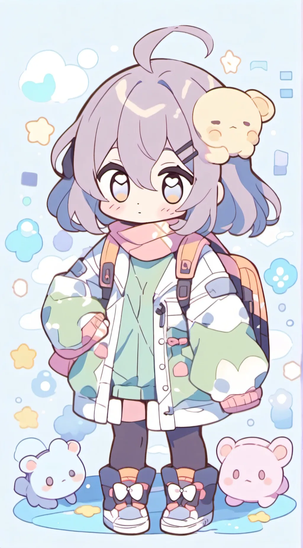 ai character: lily background