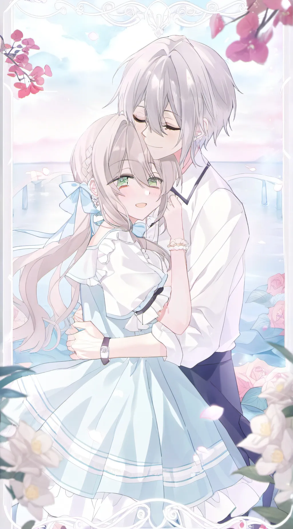 ai character: Kameron ve Ella background