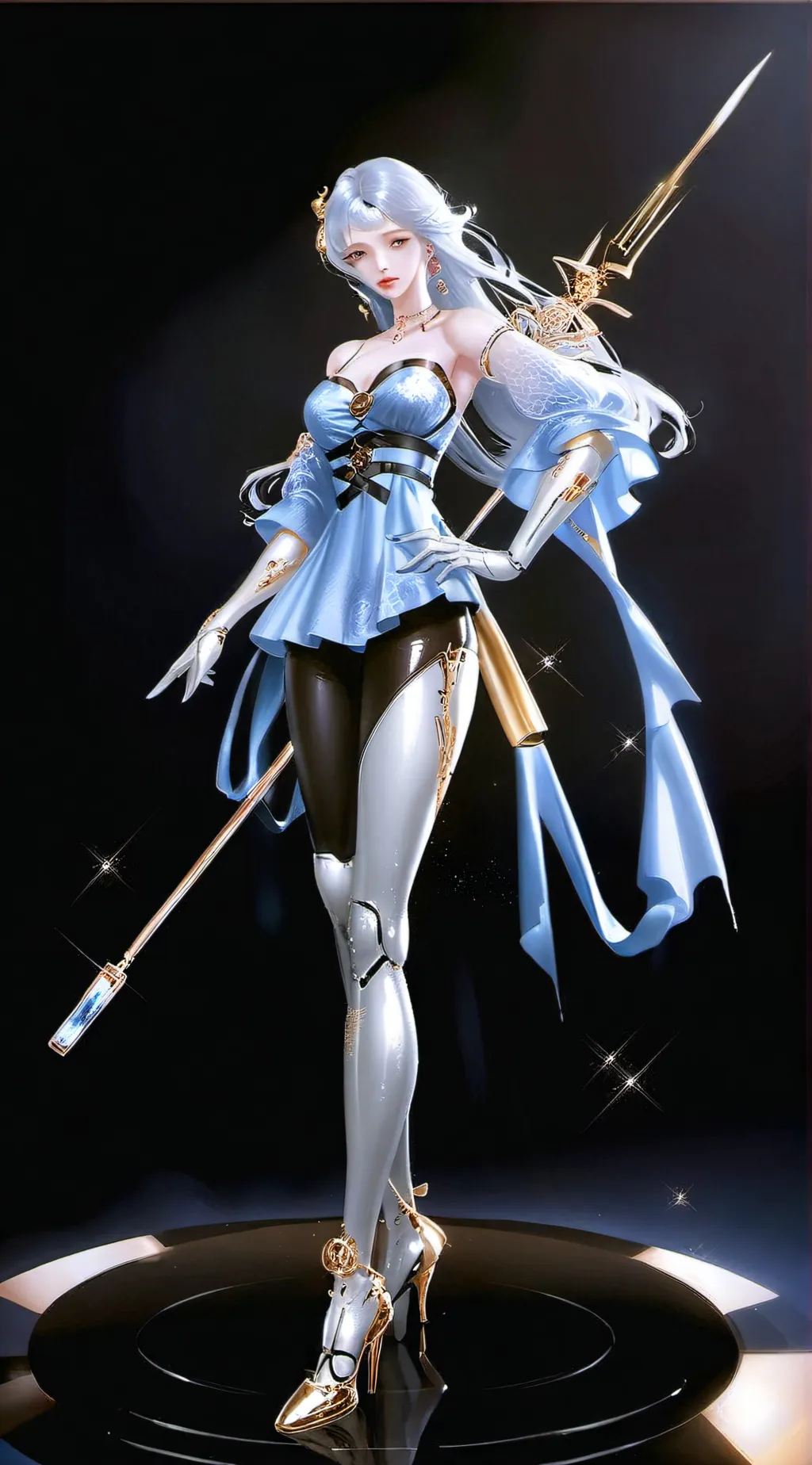 ai character: princess  background
