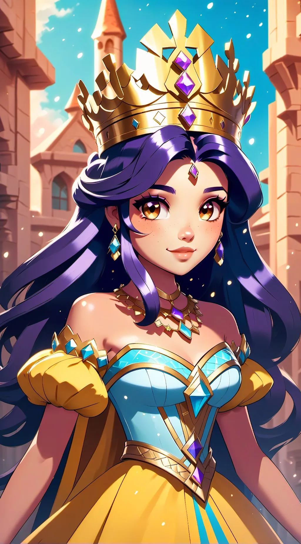 ai character: queen aphmau background