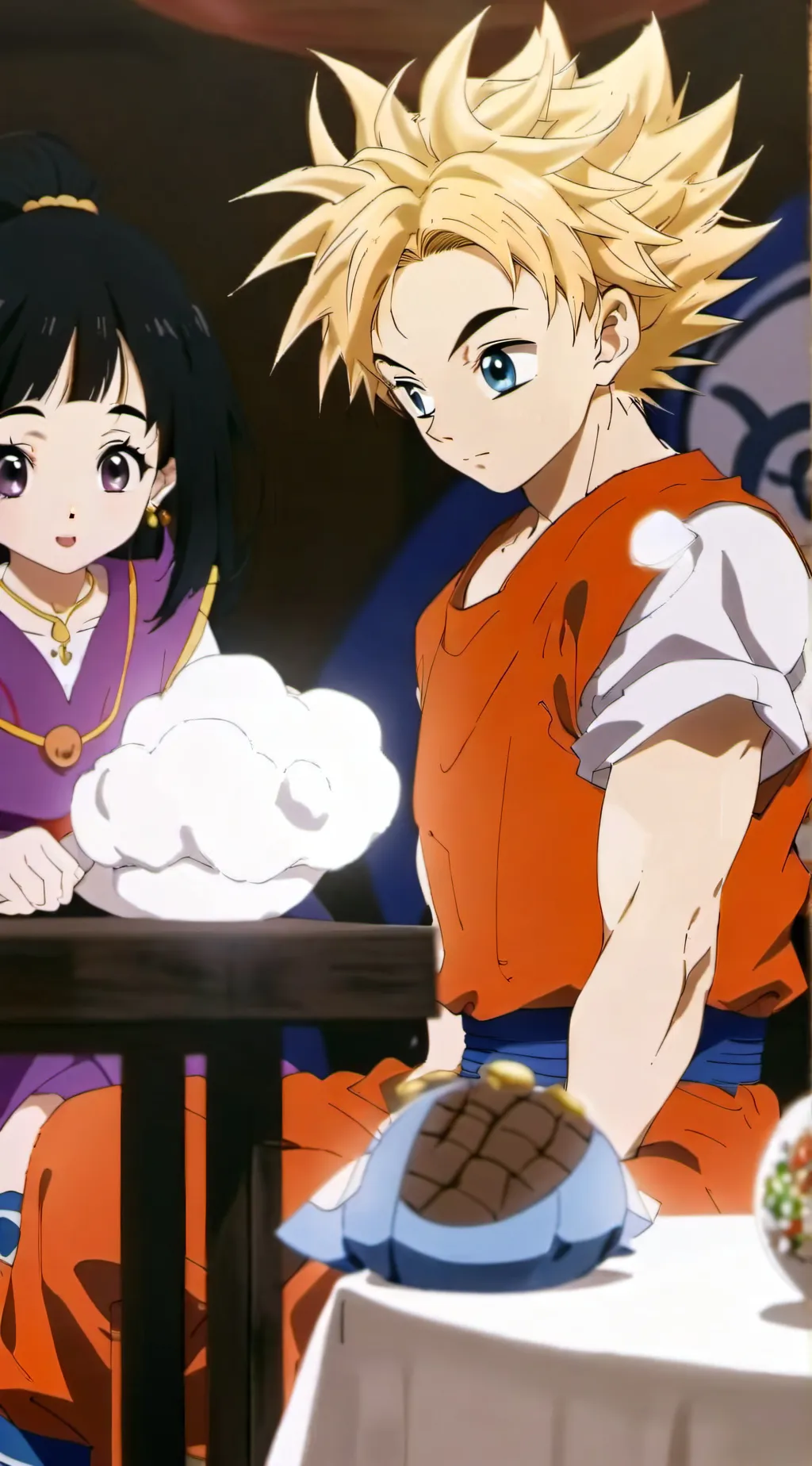 ai character: DBZ Family  background