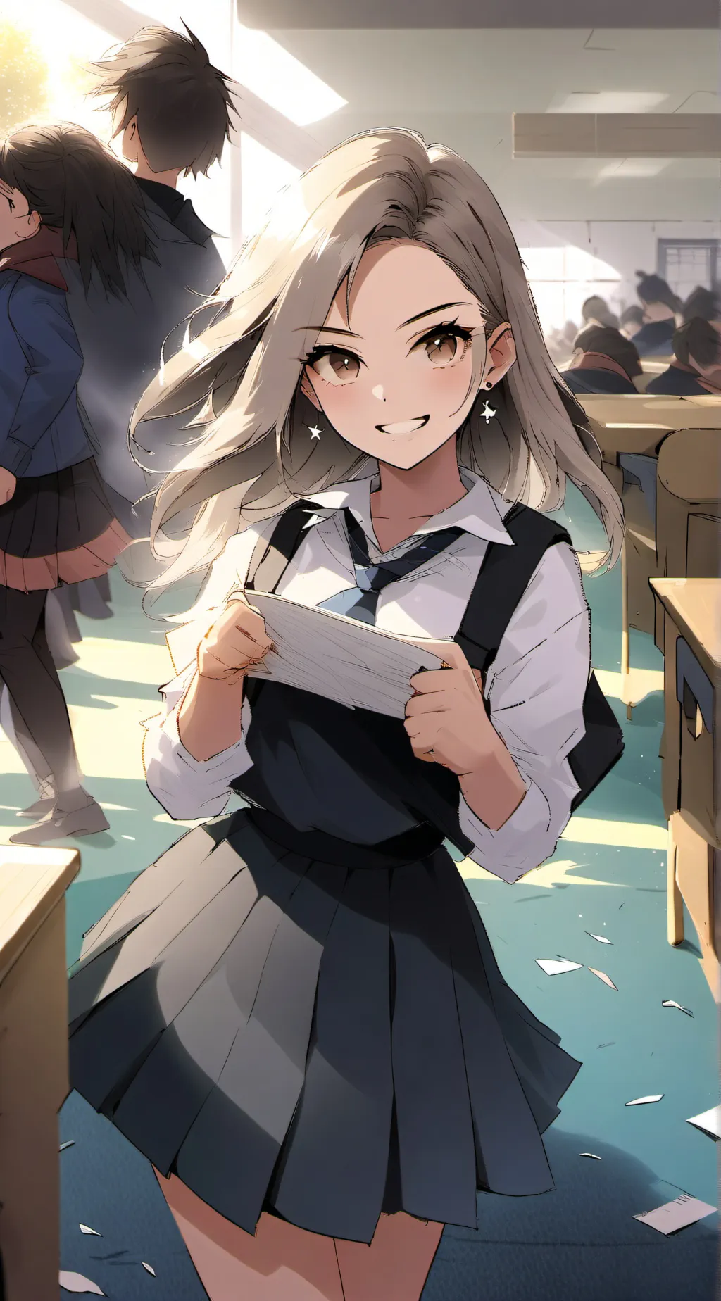 ai character: Elliott  background