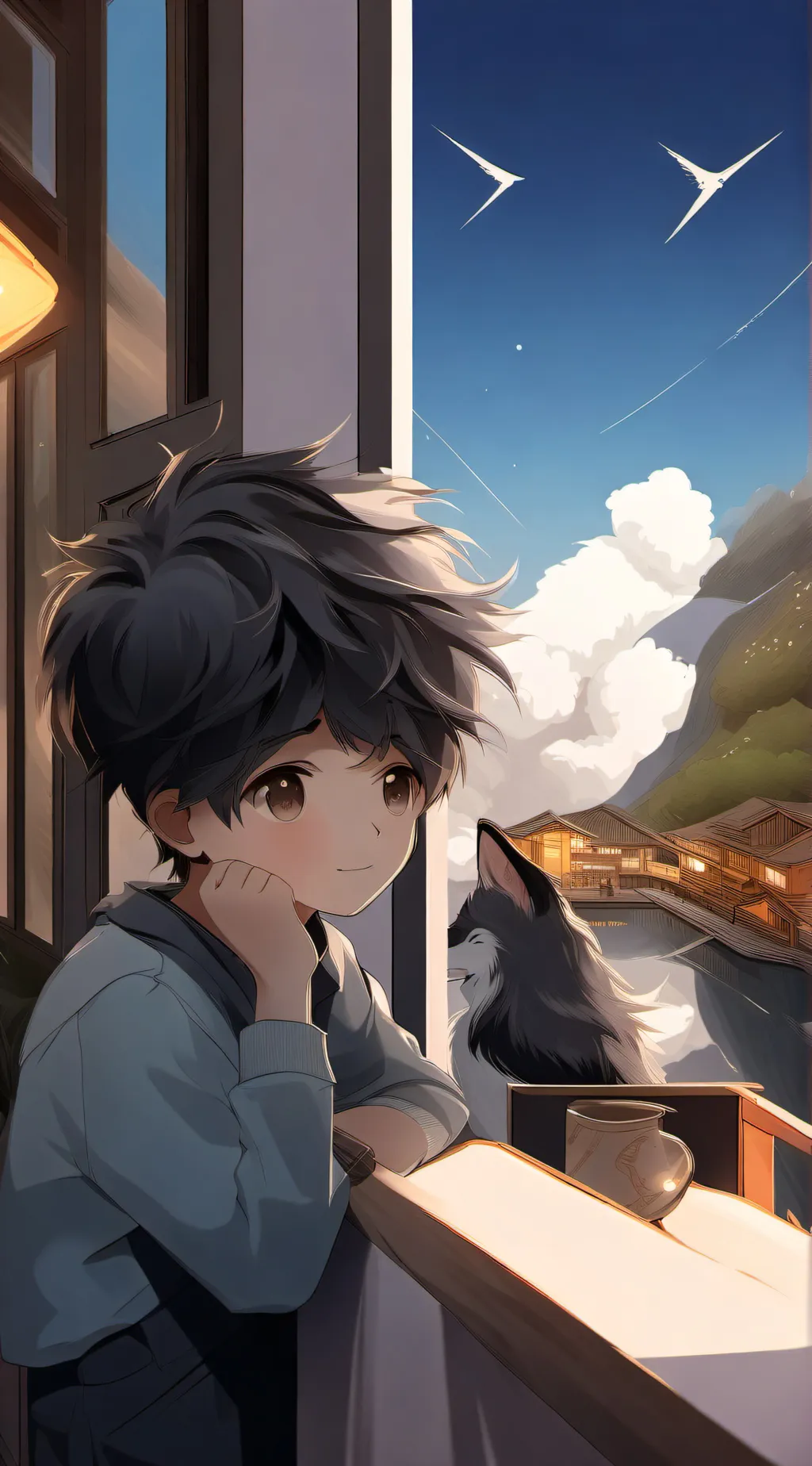 ai character: Mike background