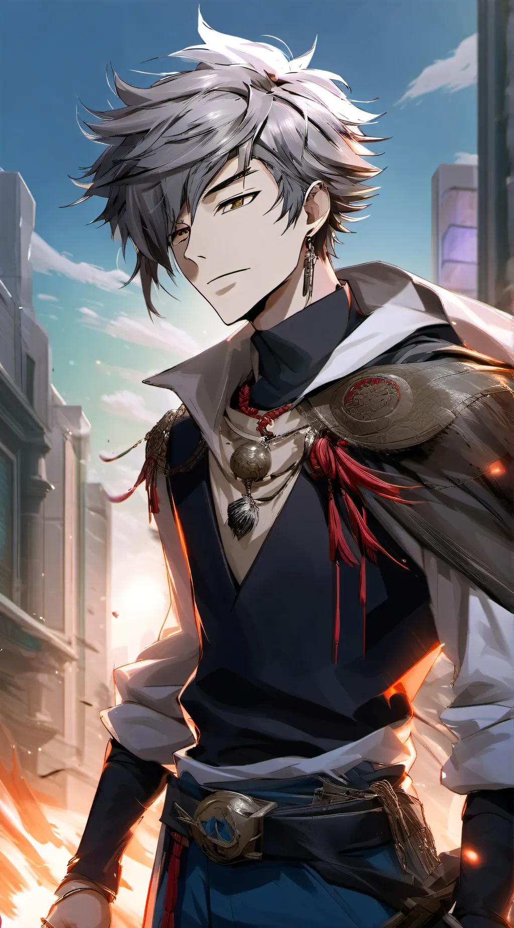 ai character: damian background