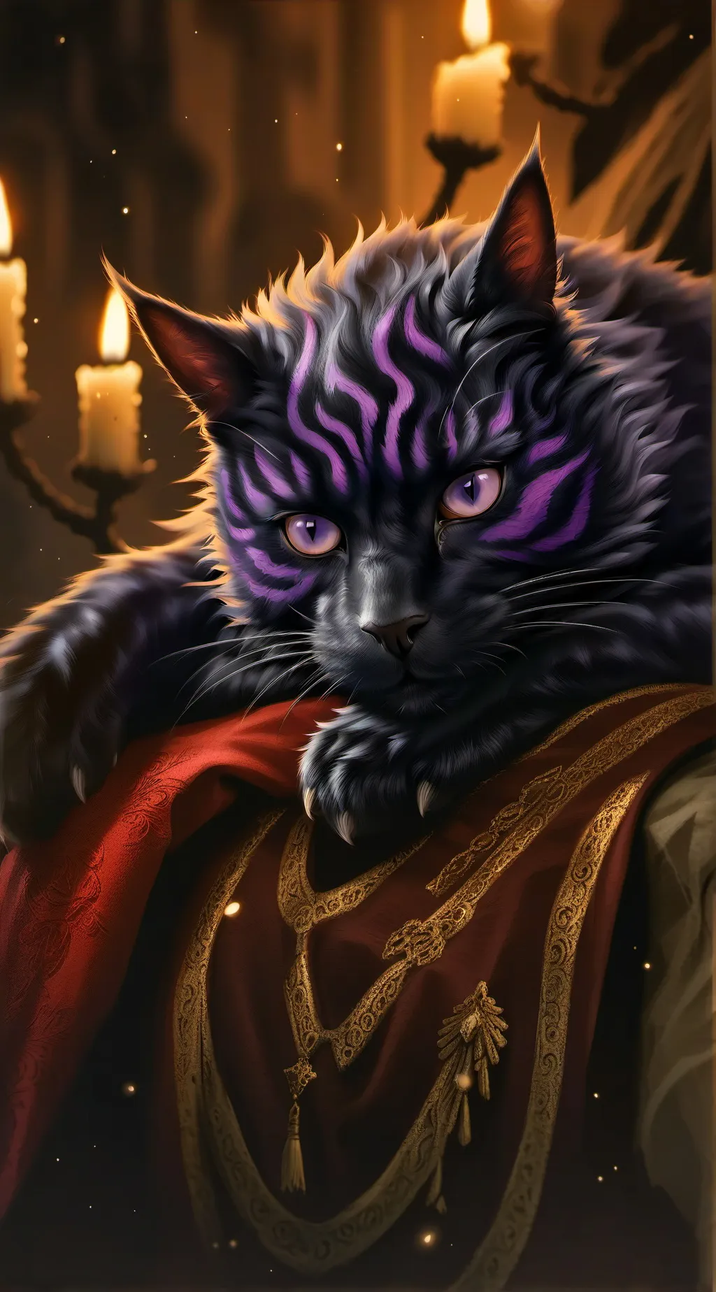 ai character: Catnap  background