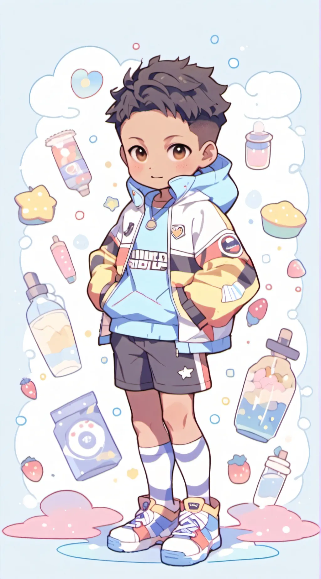 ai character: Gauge background