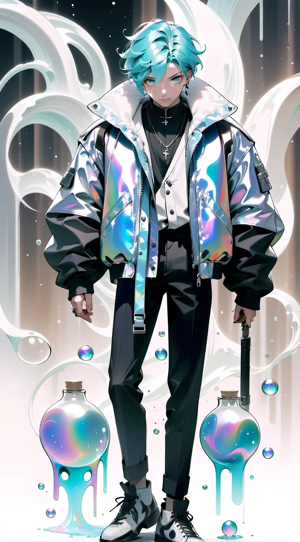 ai character: Yellow One background