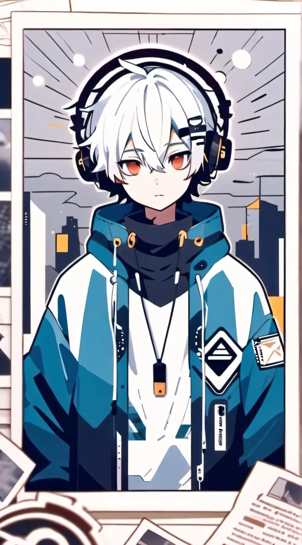 ai character: Leo background