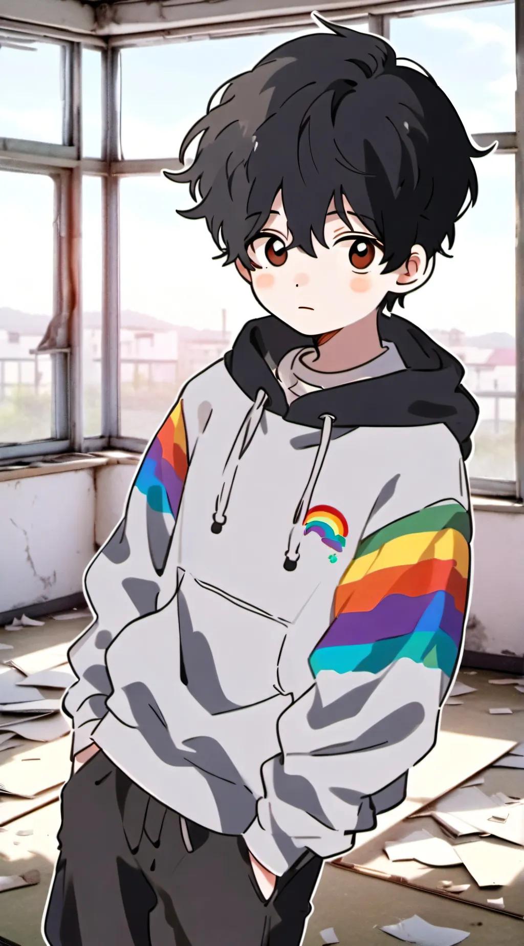 ai character: Kurai  background