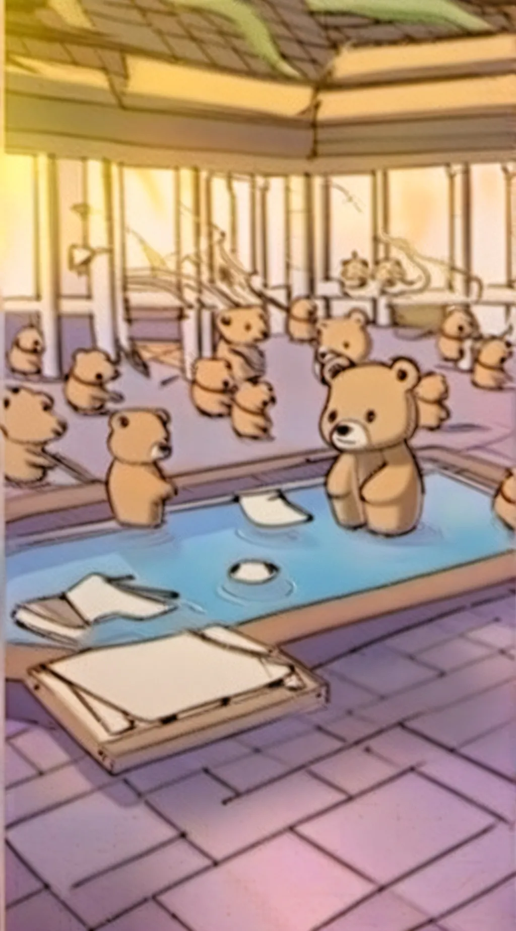 ai character: 𝙱𝚎𝚊𝚛𝚜 background