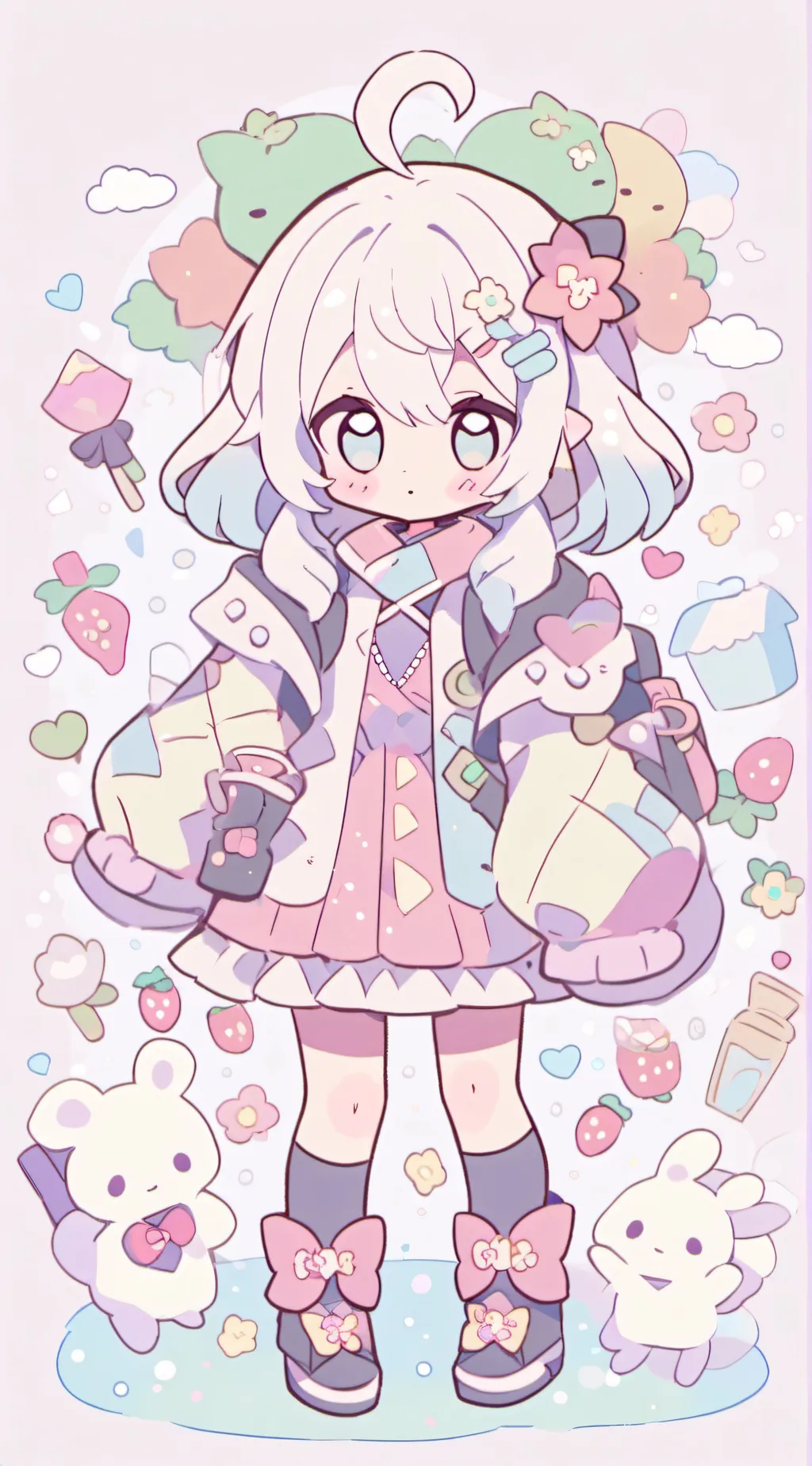 ai character: Idk lol background