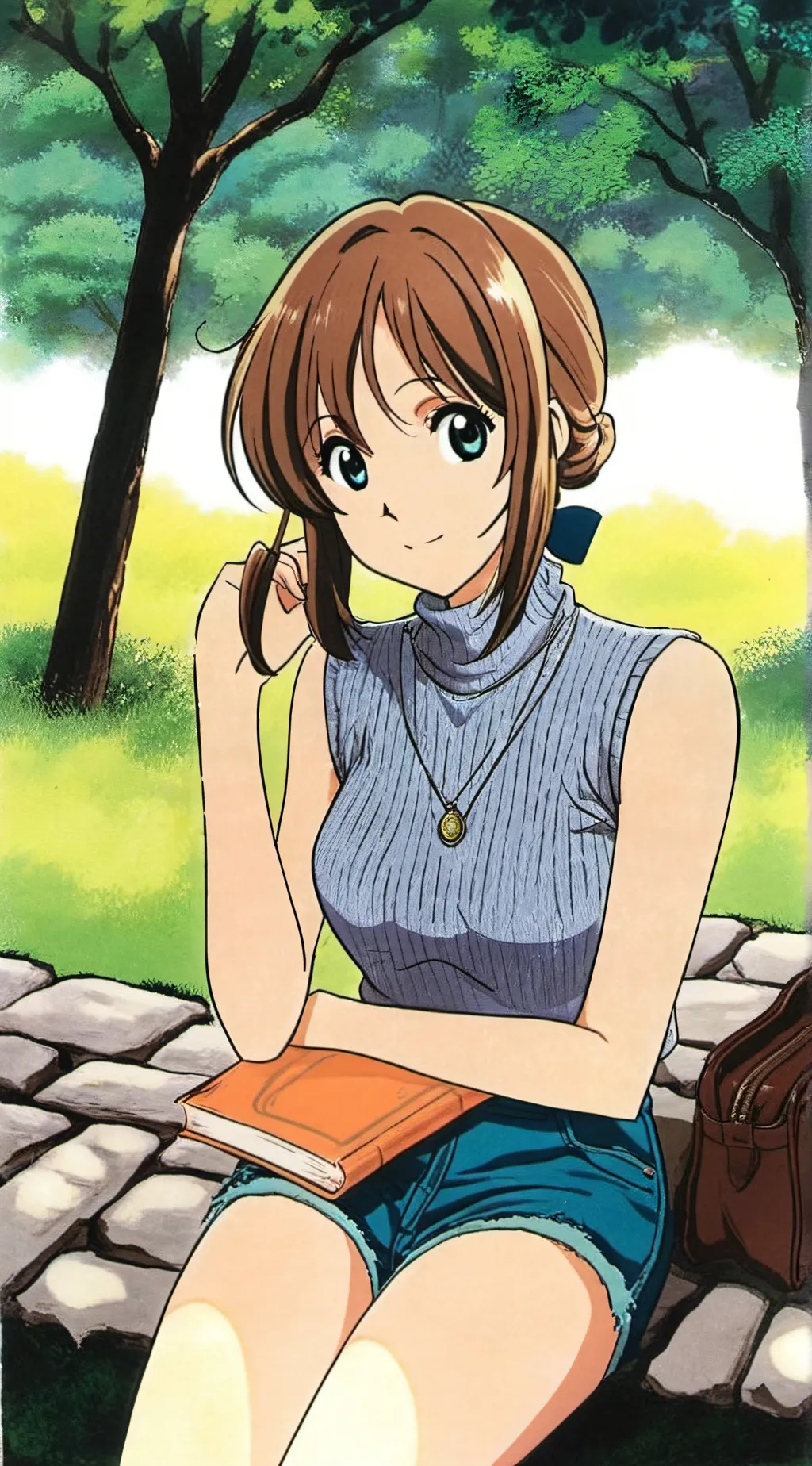 ai character: naya background
