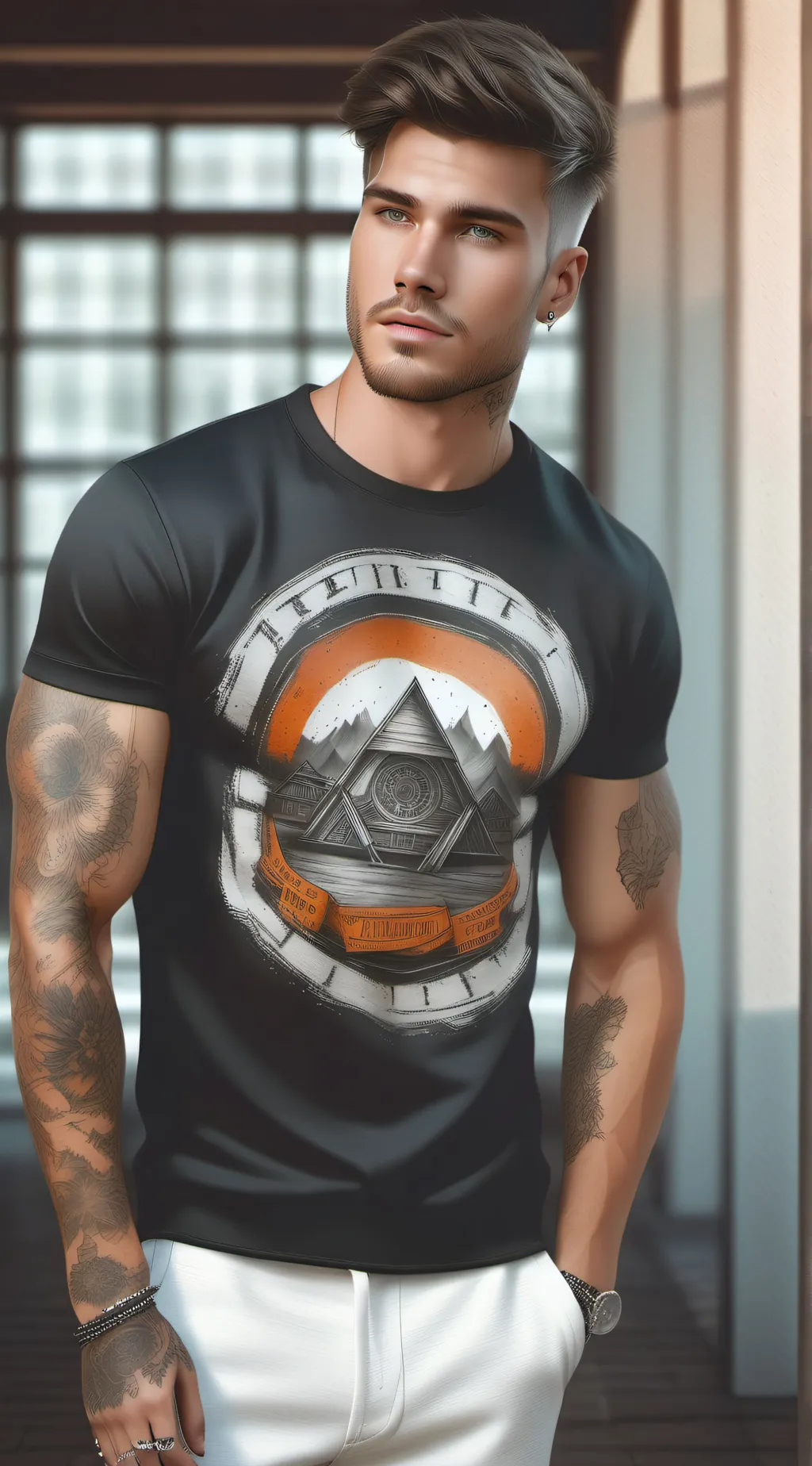 ai character: Marcus  background