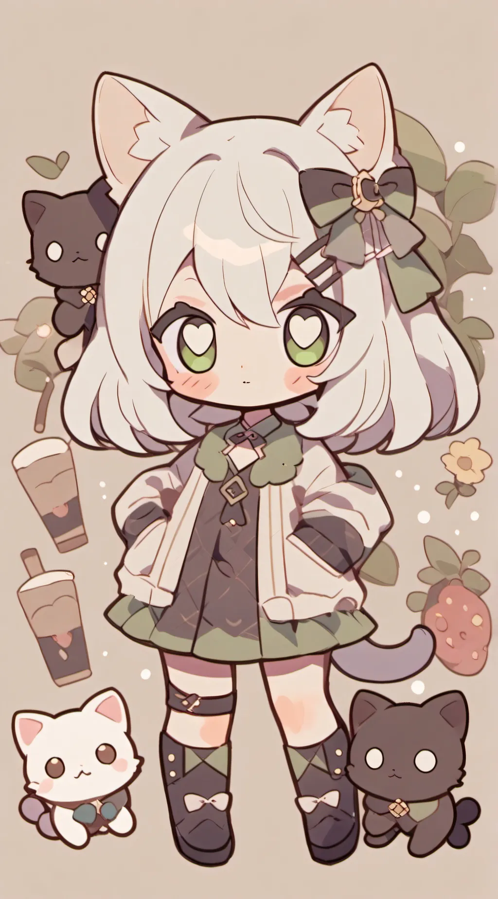 ai character: Kirara background