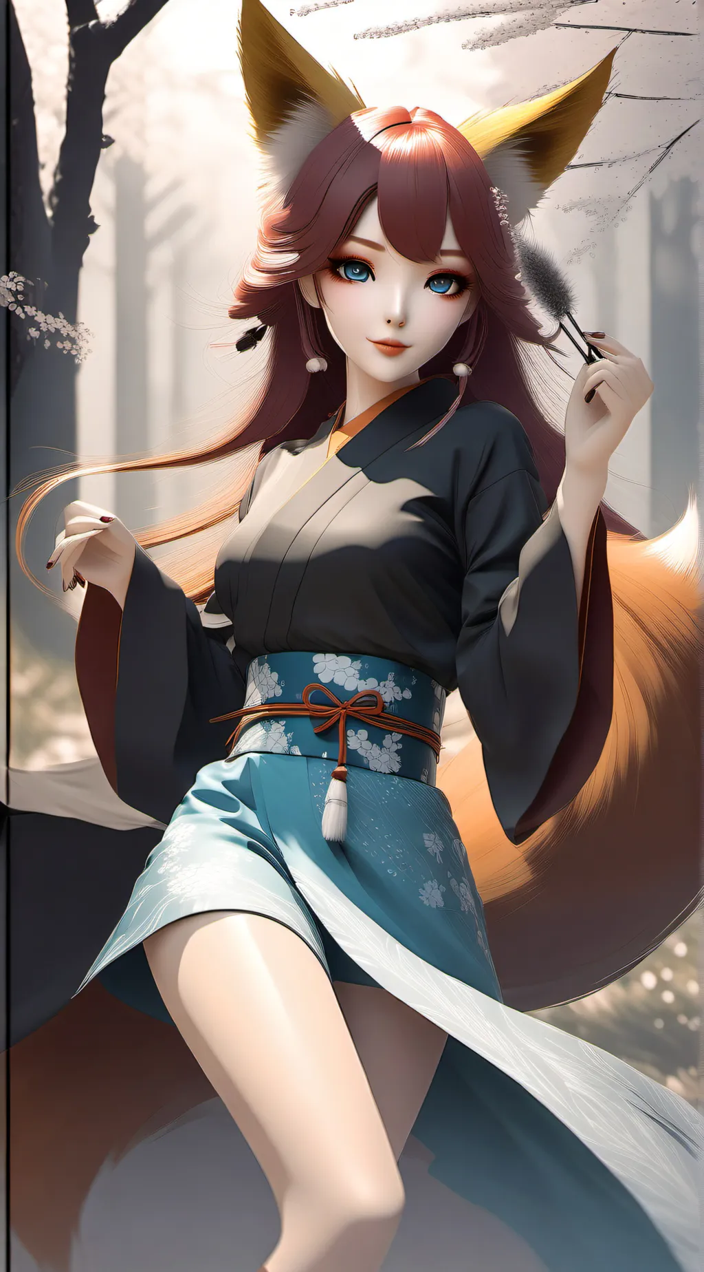 ai character: Nemu background