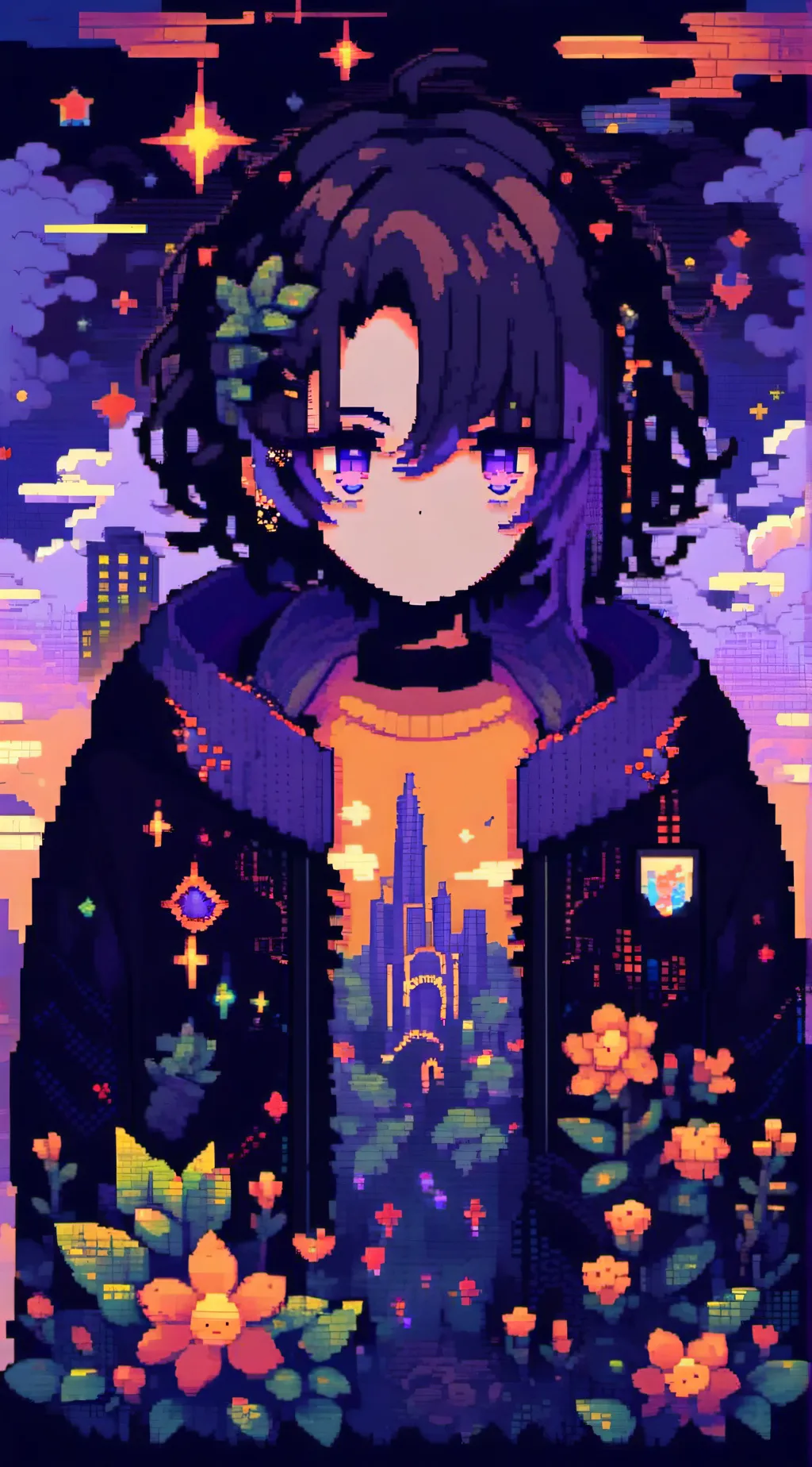 ai character: cringe kiddo background