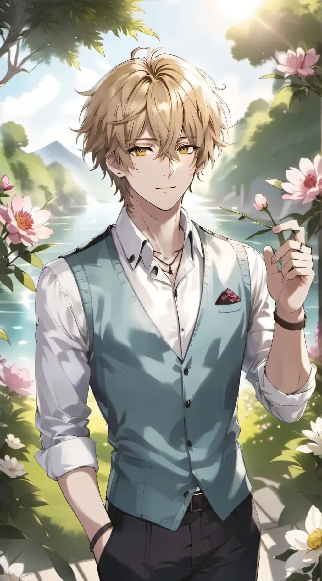 ai character: Axel background