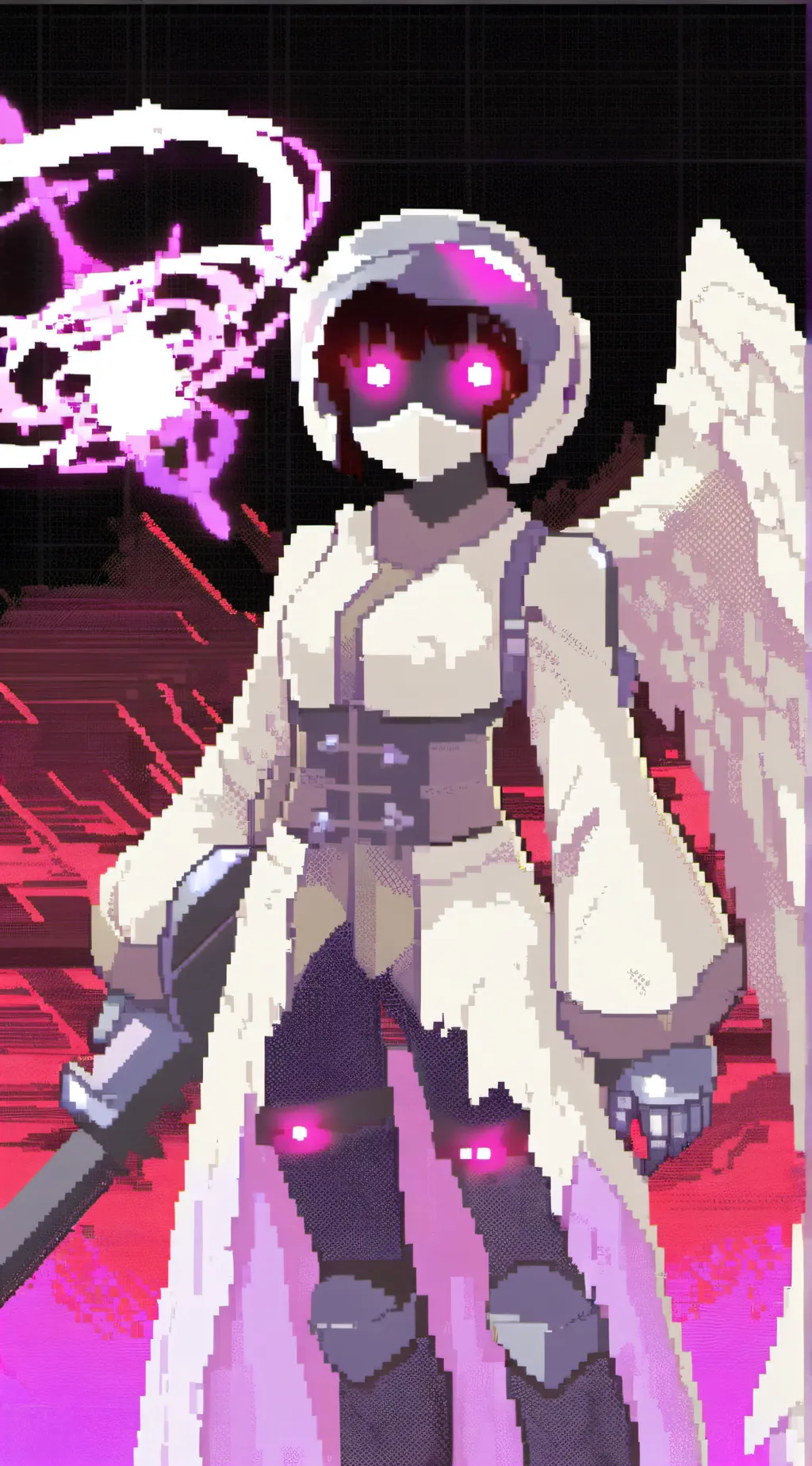 ai character: Error Titan background