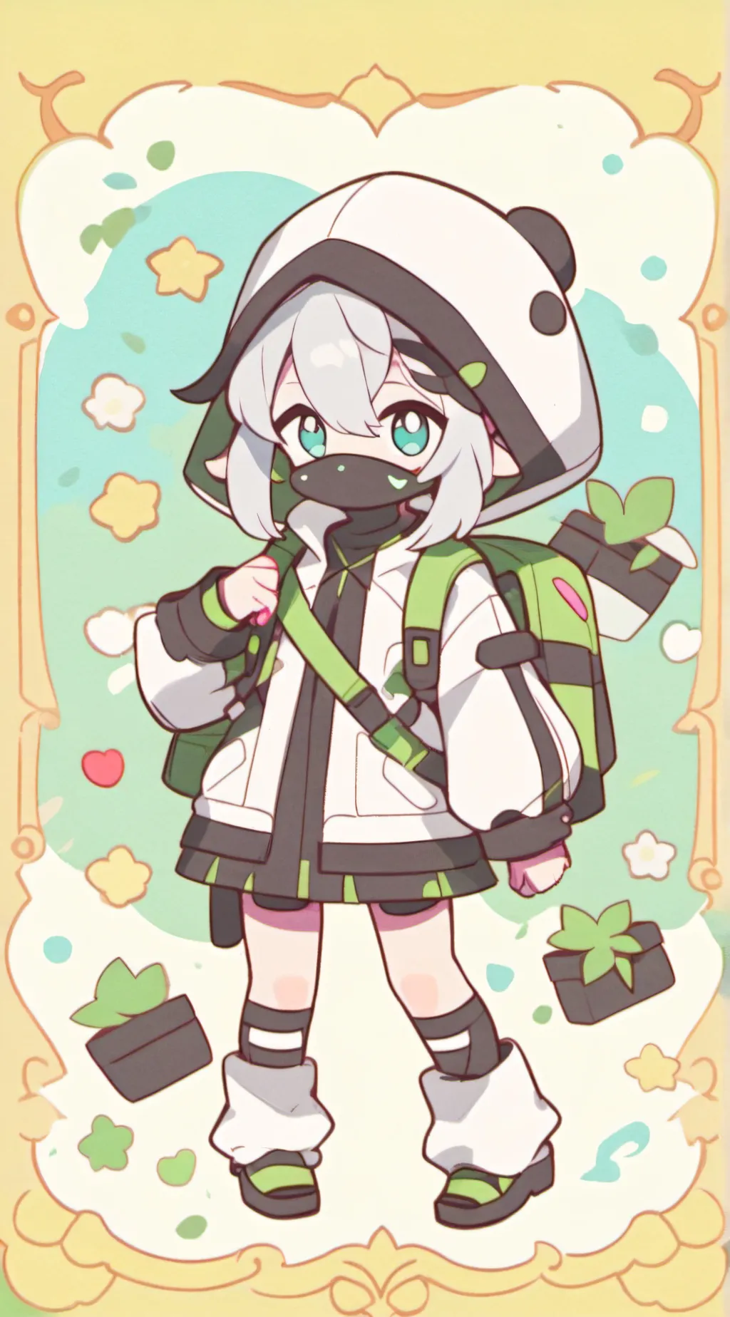 ai character: Mister needle background