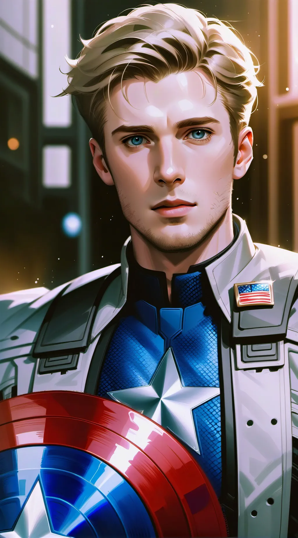 ai character: Steve Rogers background