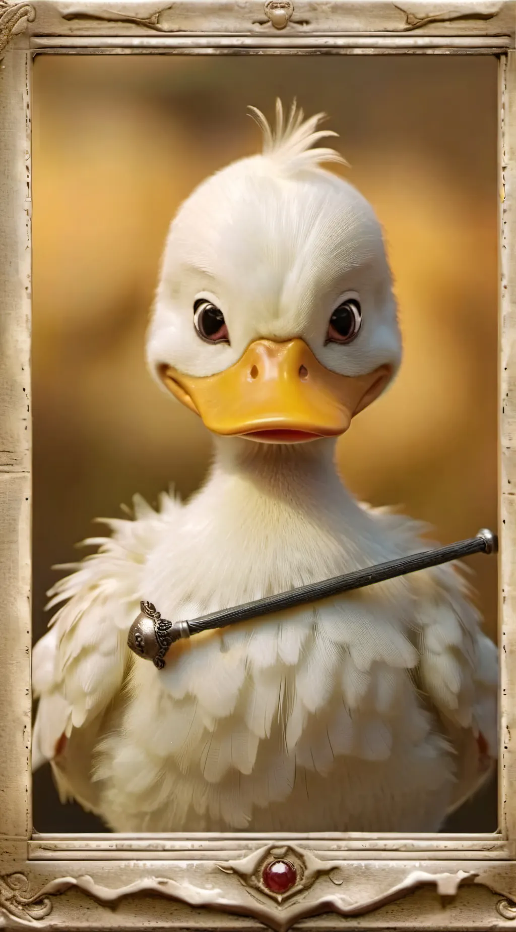 ai character: Ducky background