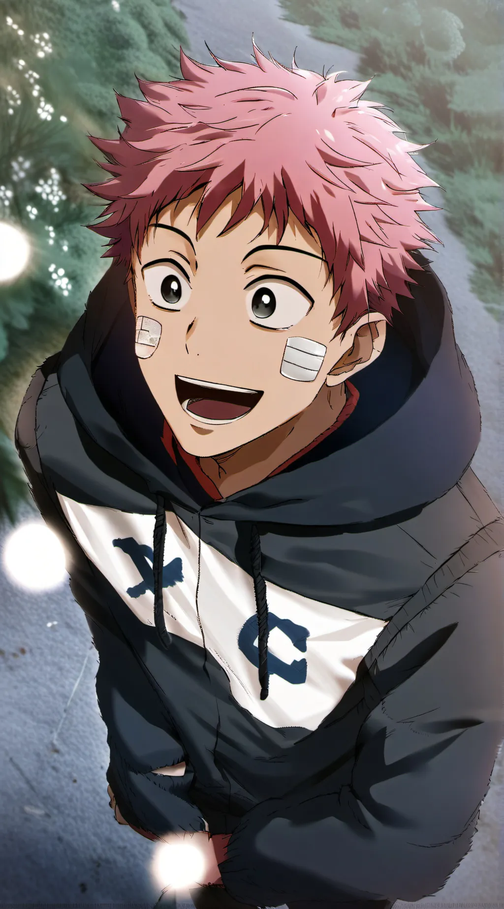 ai character: •✪ 𝙔𝙪𝙟𝙞 𝙄𝙩𝙖𝙙𝙤𝙧𝙞 ✪• background