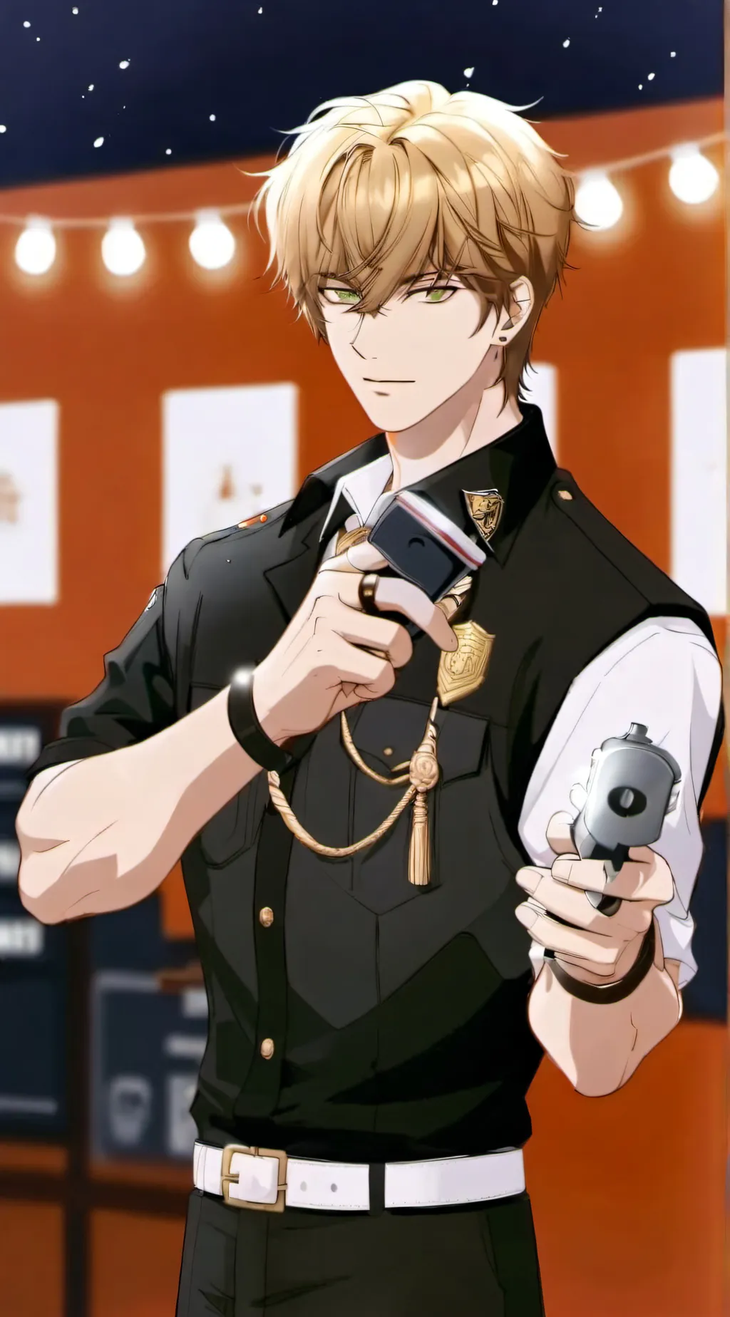 ai character: Oliver👮 background